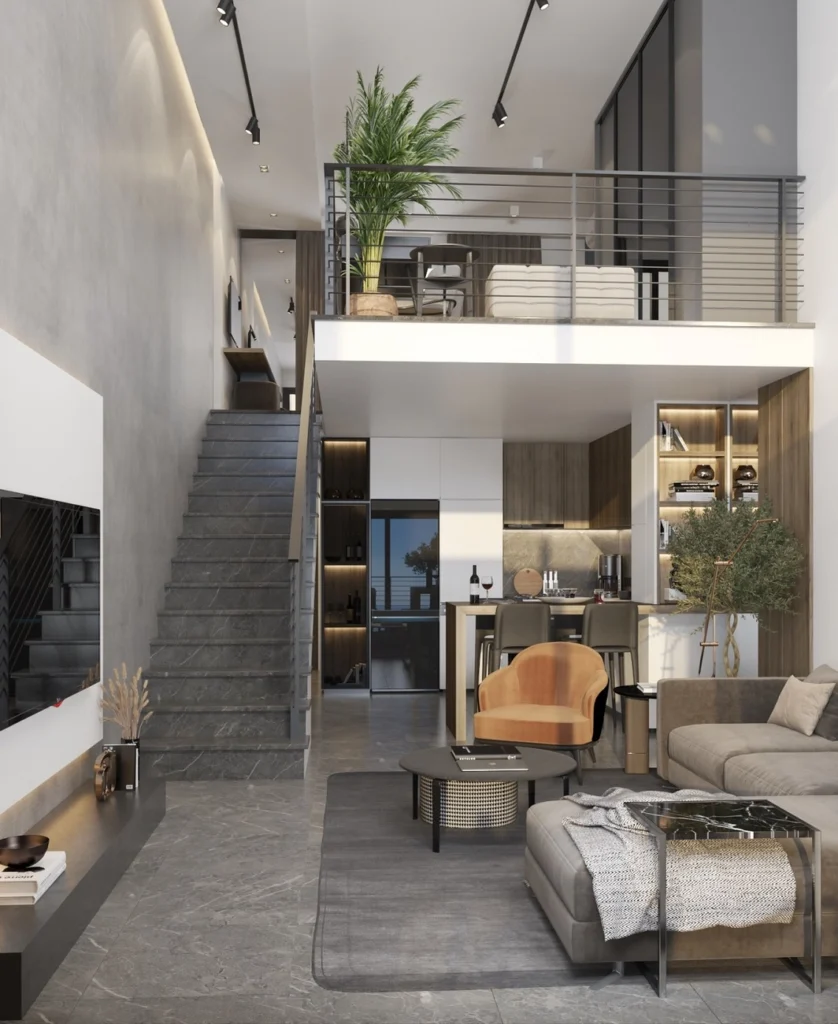 1 BR duplex