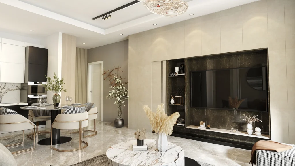 1 BR daireler