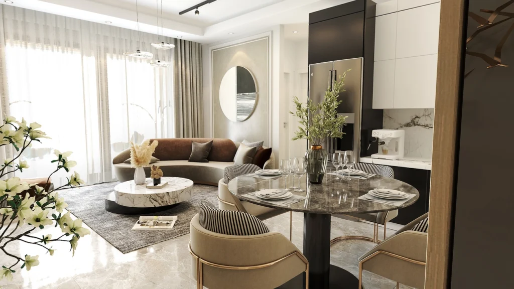 1 BR daireler