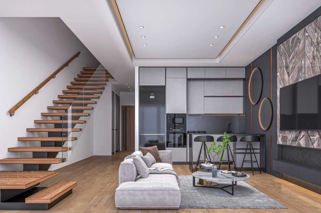1 BR duplex