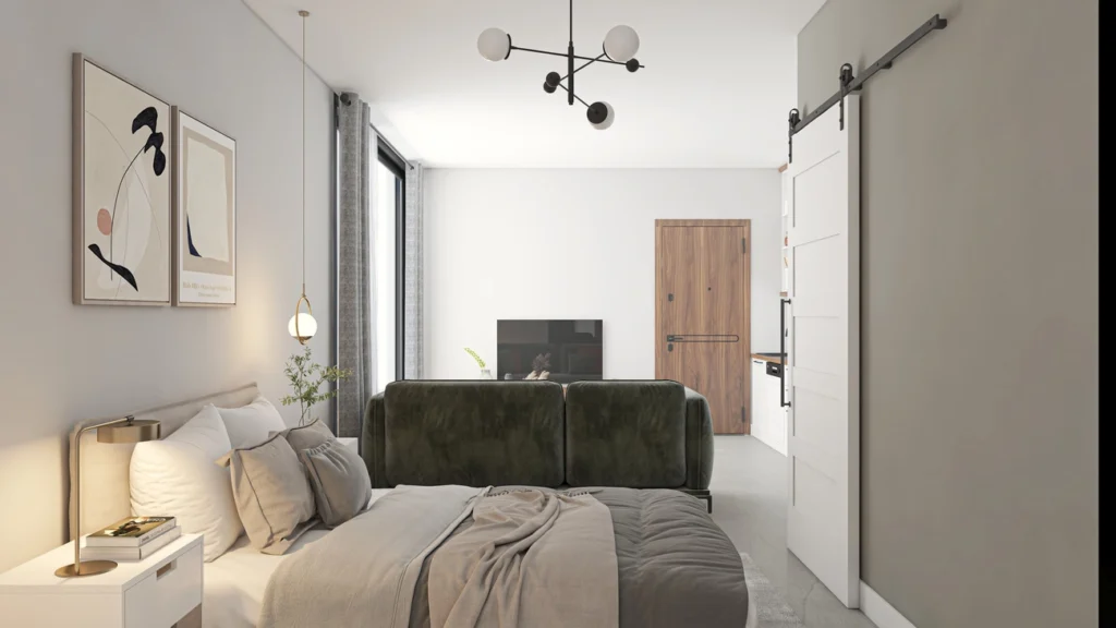 1 BR Wohnungen