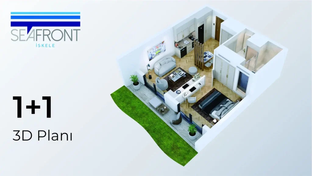 1 BR daireler