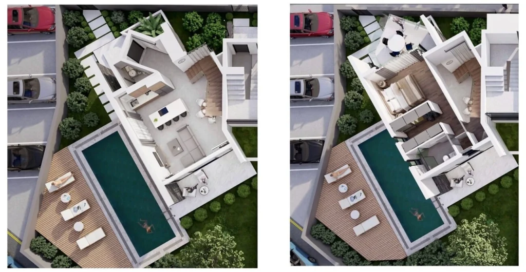 1 BR dubleks