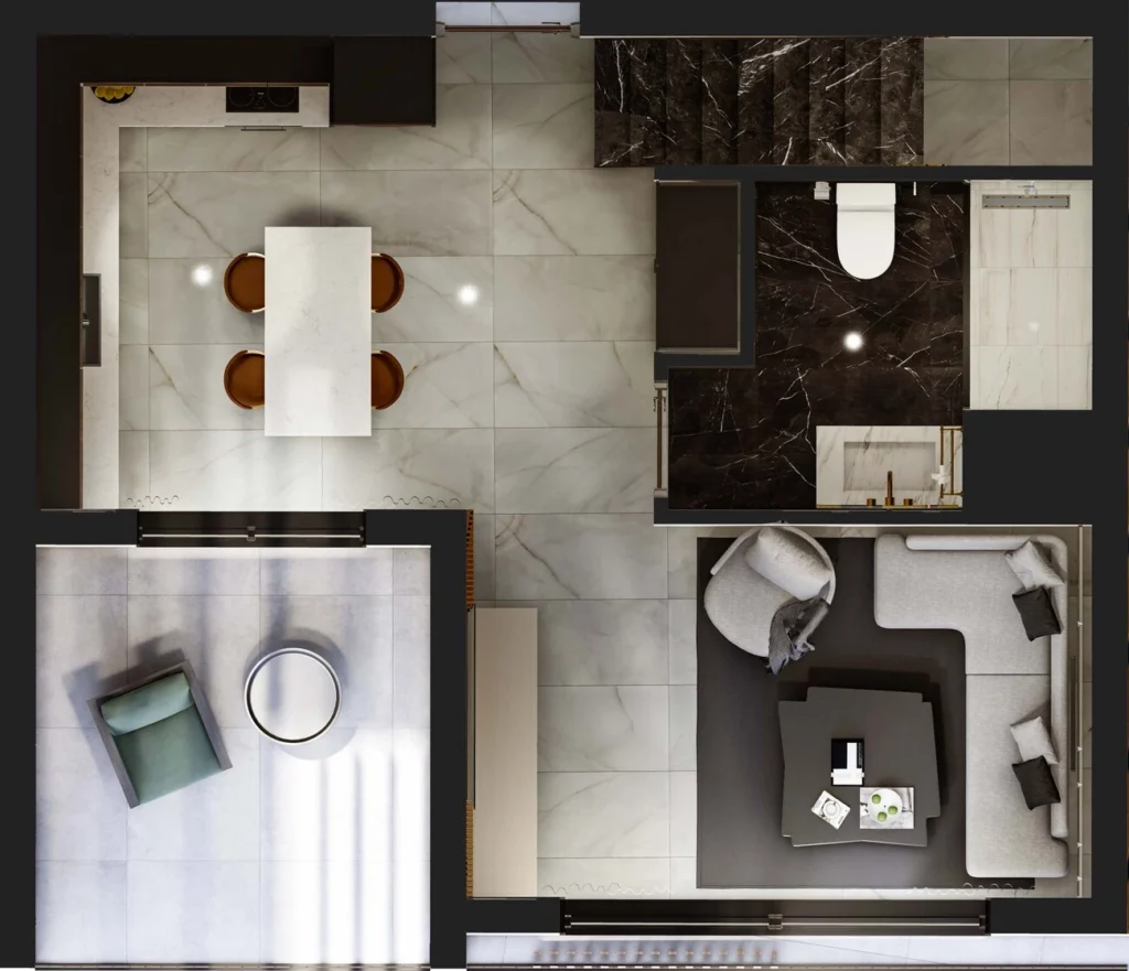 Penthouse 1 BR