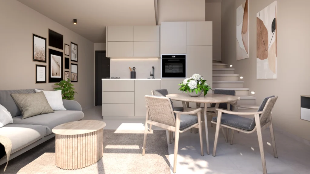 1 BR çatı katı
