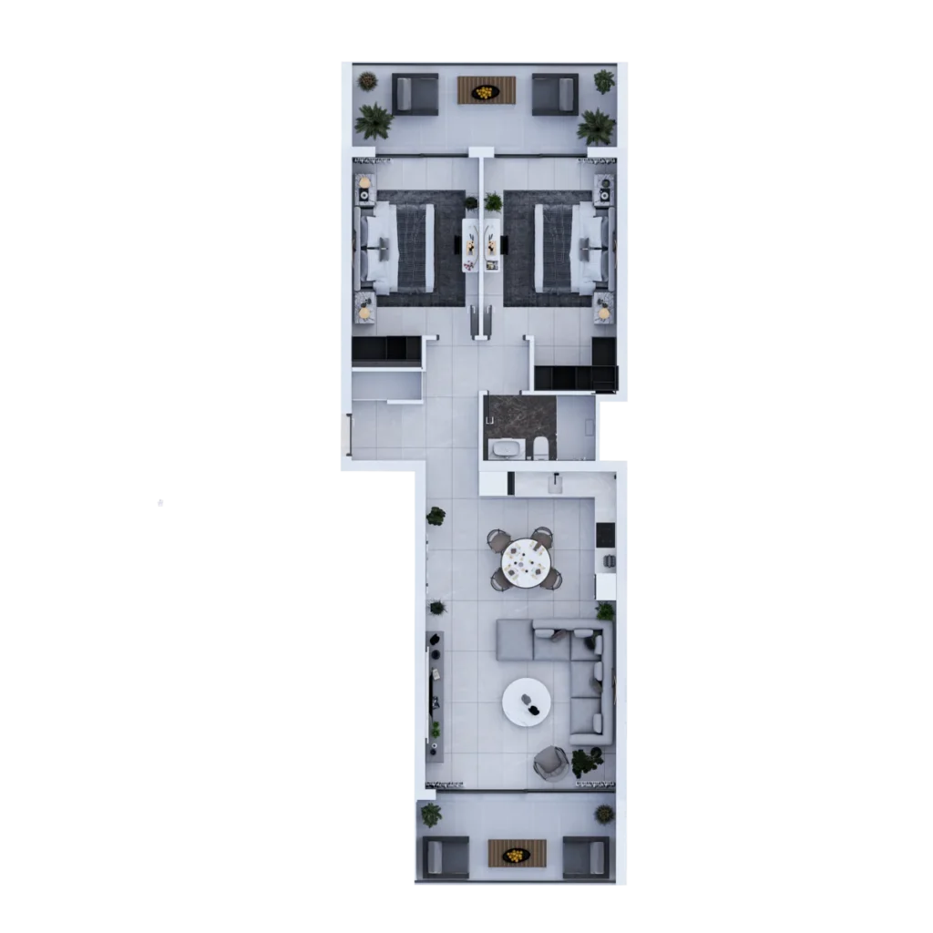 Apartamenty 2 BR