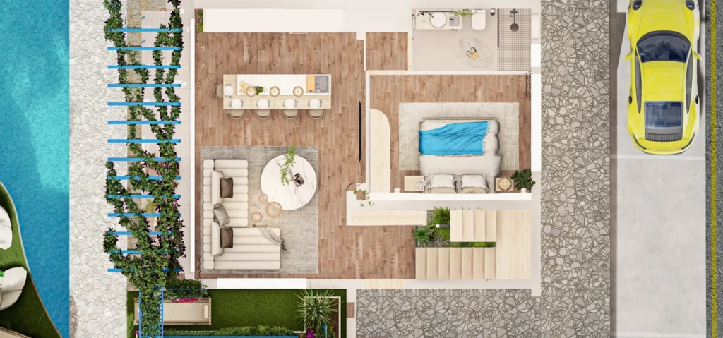 2 BR duplex