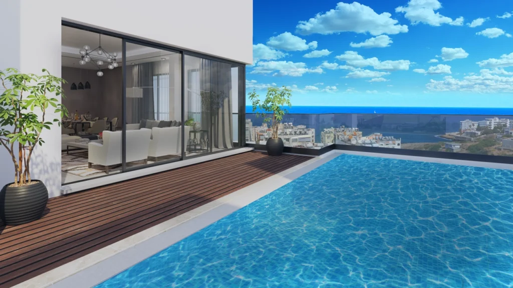 3 BR penthouse