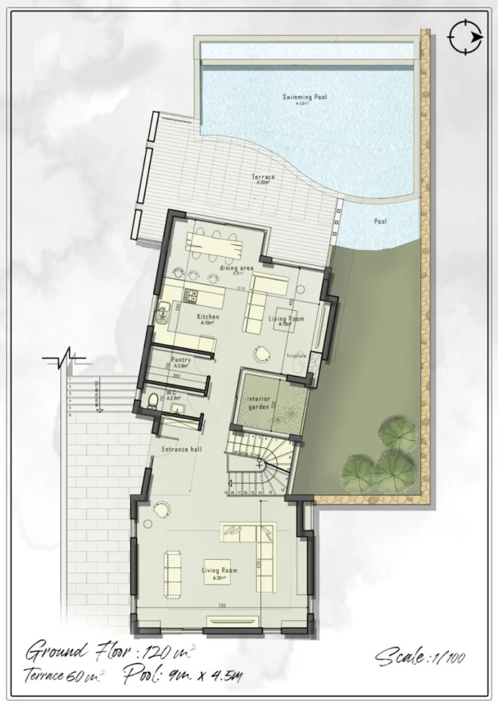 3 BR Villa