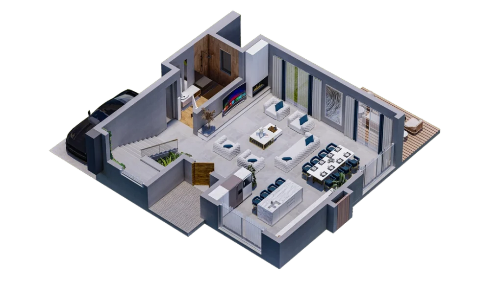 3 BR villa
