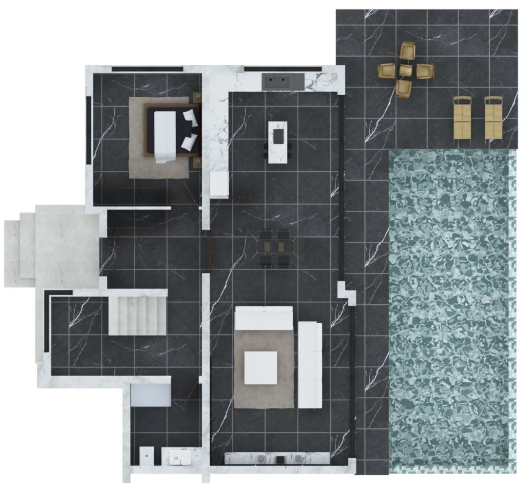 3 BR villa