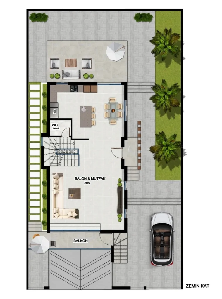 3 BR villa