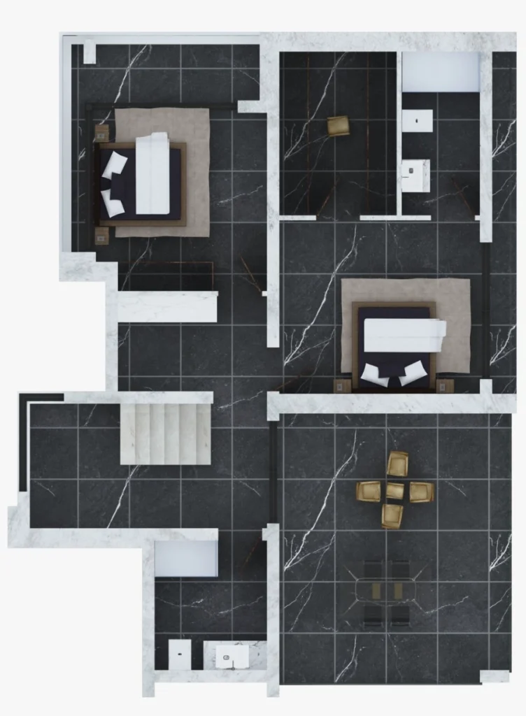 3 BR villa