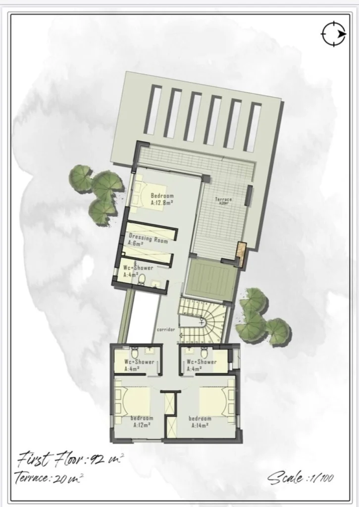 3 BR Villa
