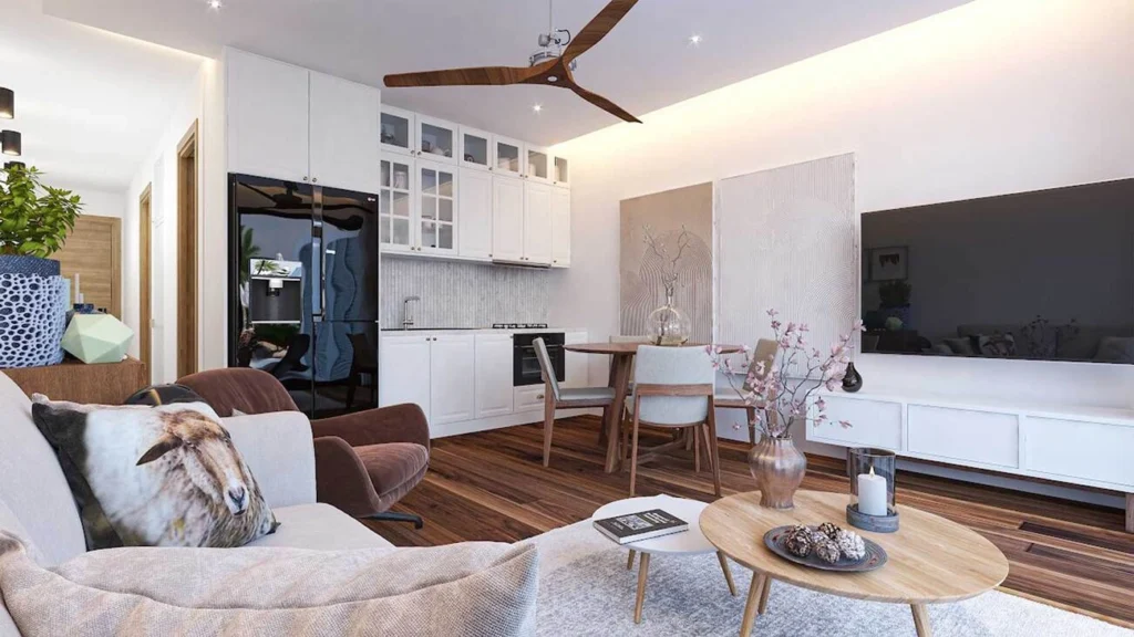 1 BR çatı katı
