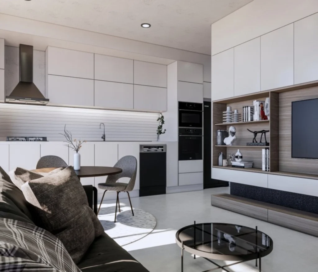 1 BR Wohnungen