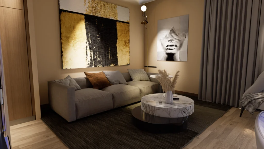 1 BR Wohnungen