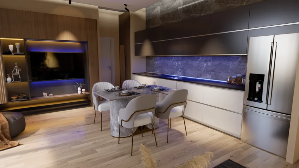 1 BR Wohnungen
