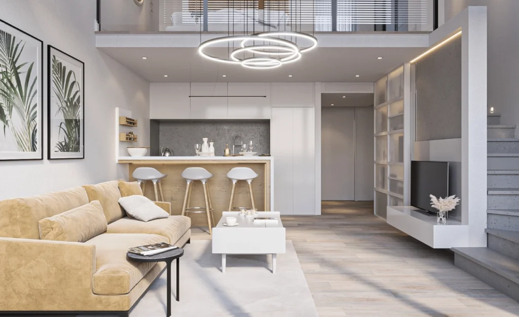 1 BR duplex