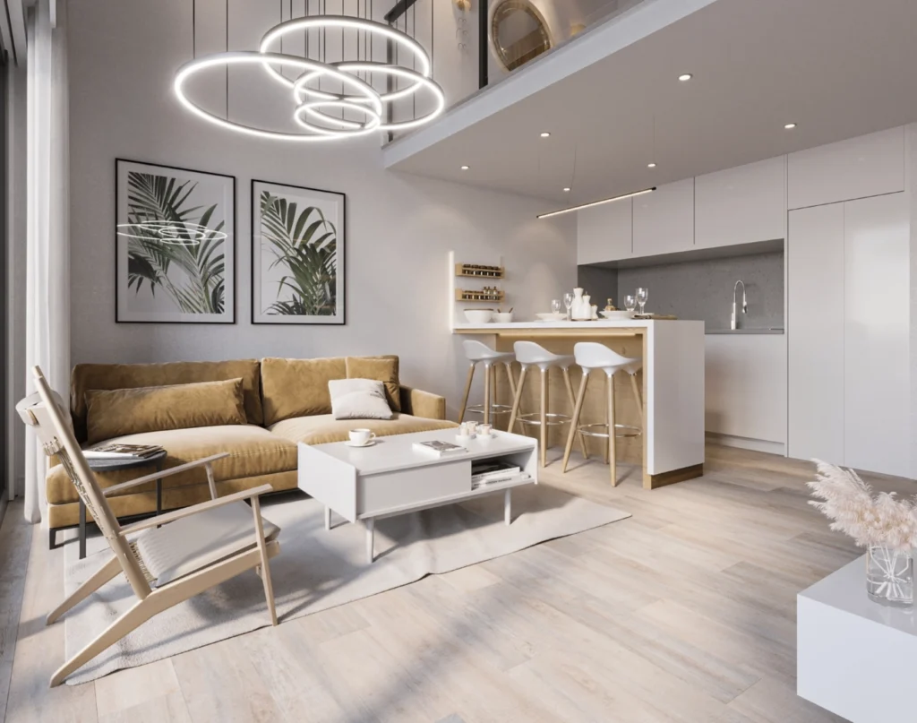 1 BR duplex