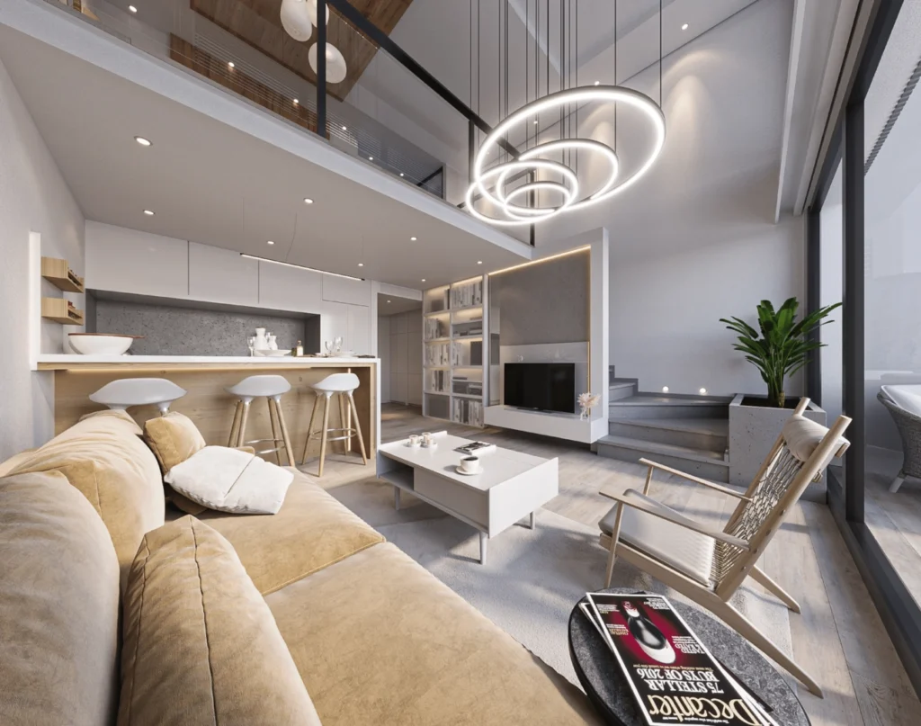 1 BR duplex
