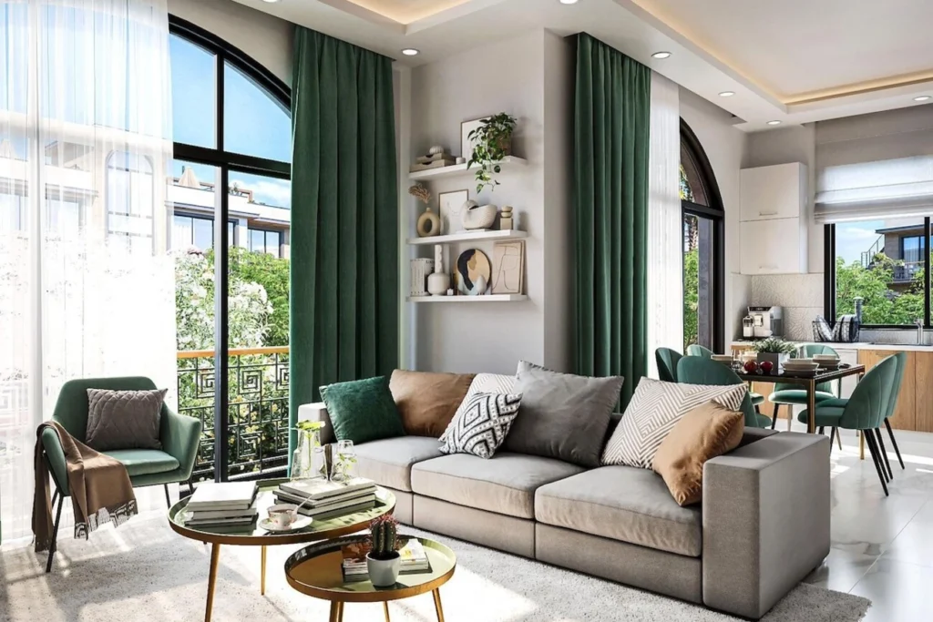 1 BR daireler