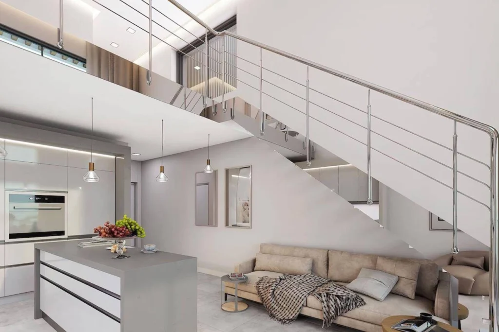 1 BR çatı katı