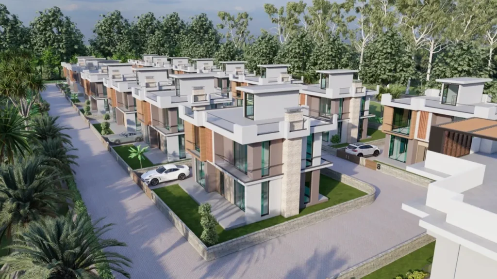 Esta Sardunya Court Villaları